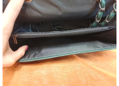 Donker groene tas